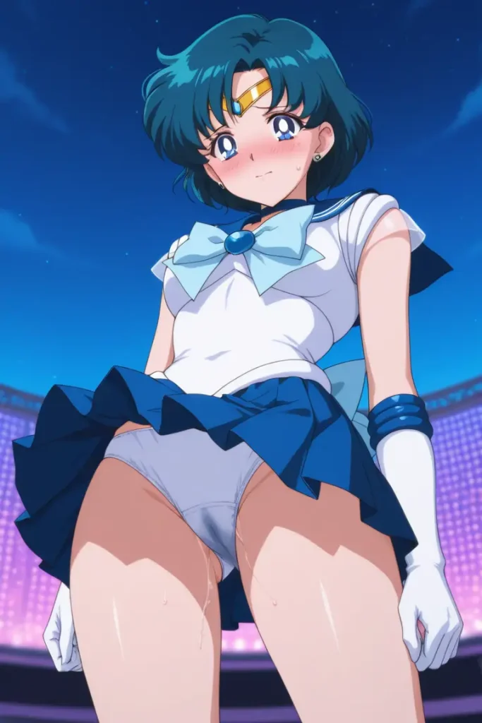 セーラーマーキュリーのパンチラエロ画像76枚目