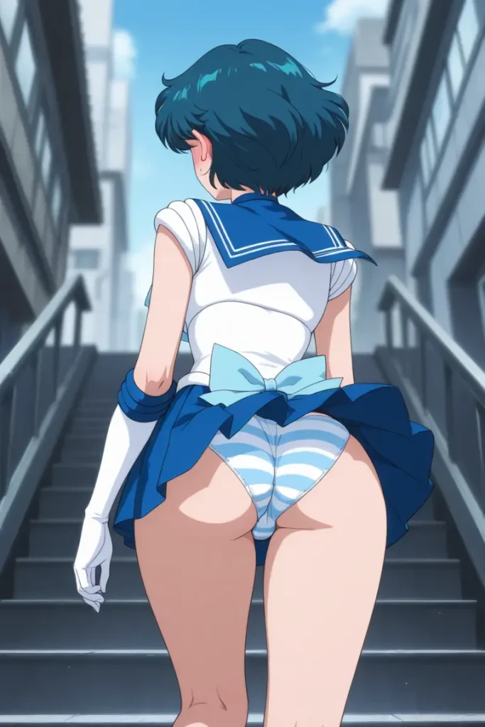 セーラーマーキュリーのパンチラエロ画像77枚目