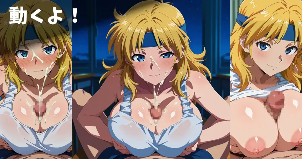 スーパーロボット大戦のリューネがパイズリしてくれるエロ画像