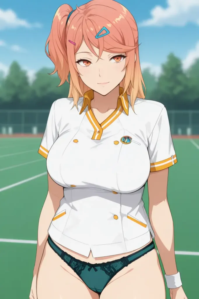 スーパーロボット大戦のミナ・ナライブが下着グラビアにチャレンジするエロ画像10枚目