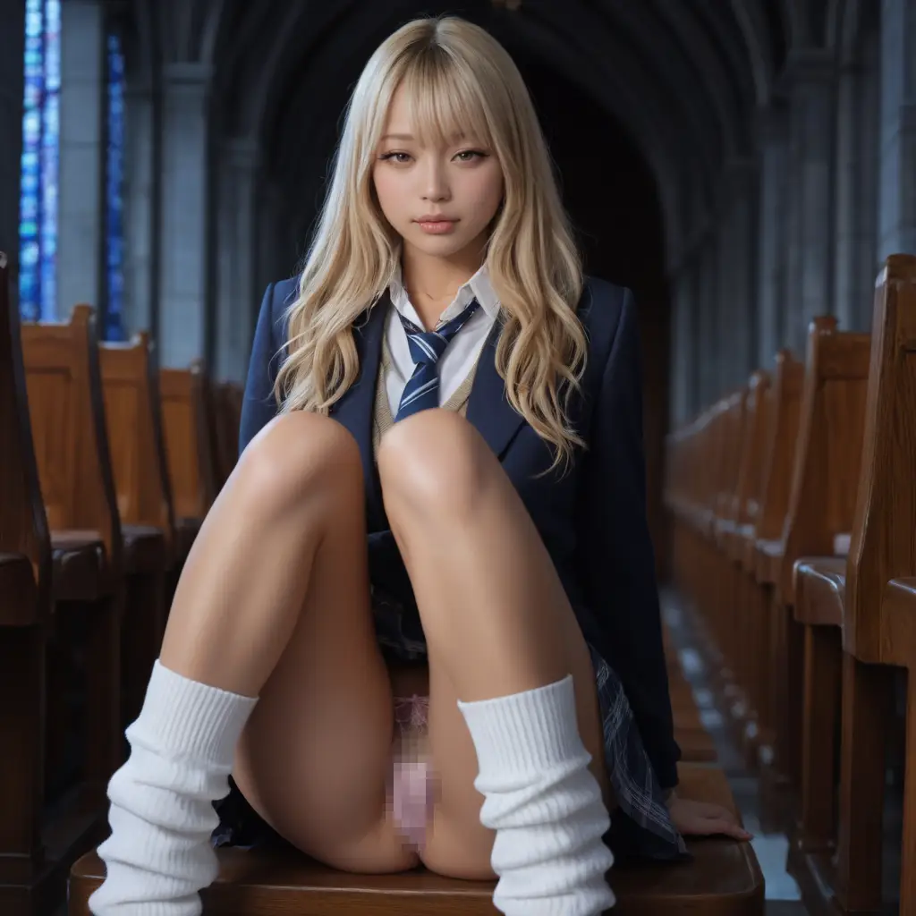 ギャルのパンチラエロ画像17枚目