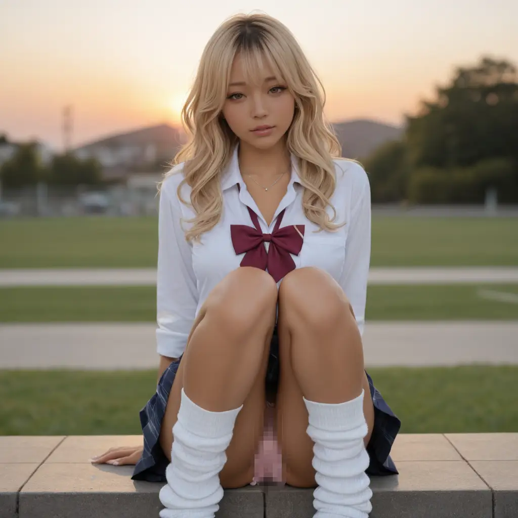 ギャルのパンチラエロ画像26枚目