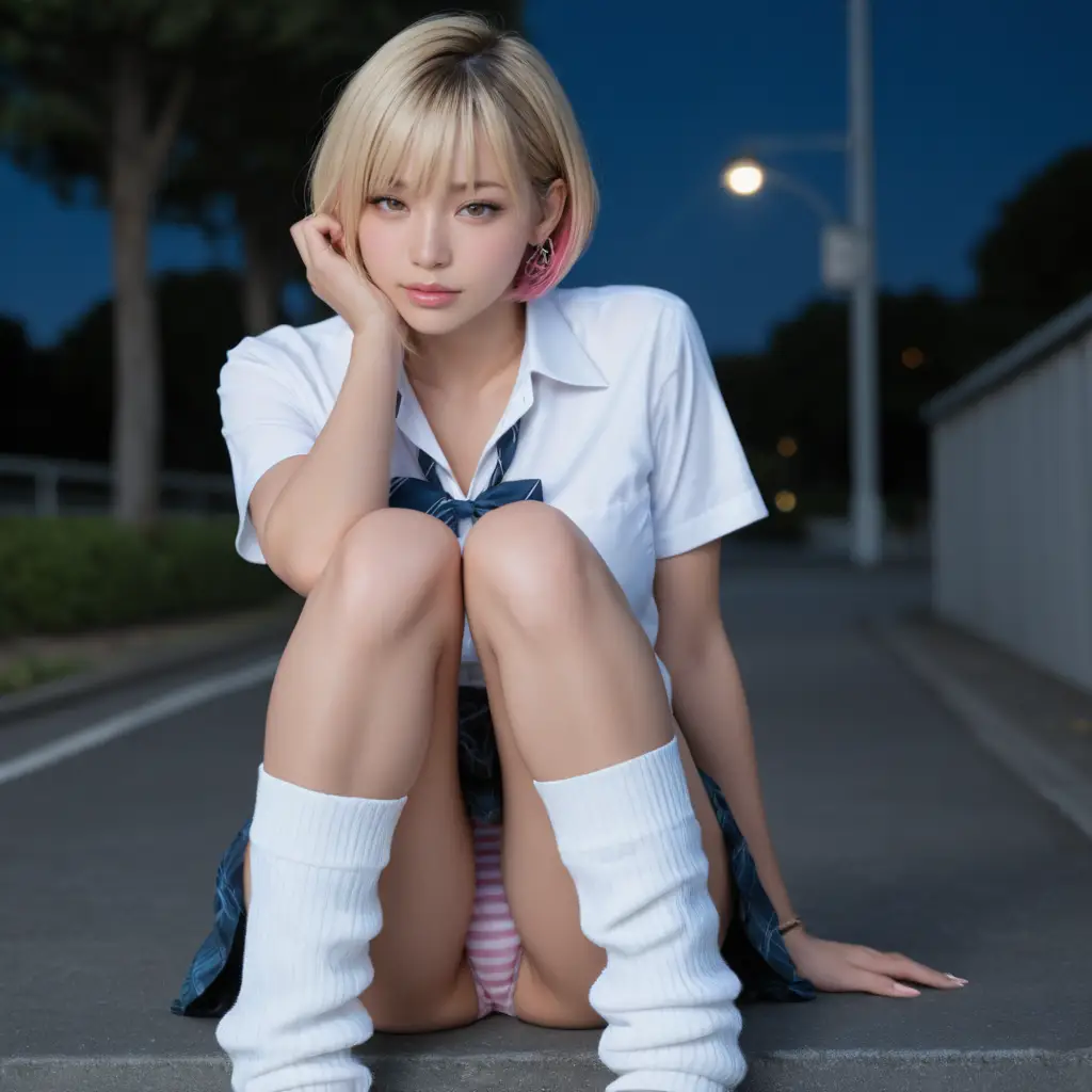 ギャルのパンチラエロ画像65枚目