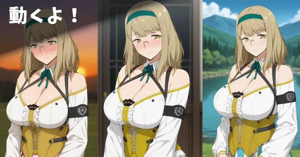 スーパーロボット大戦のアニーナ・セルヴァーニアが服をたくし上げておっぱい見せつけるエロ画像