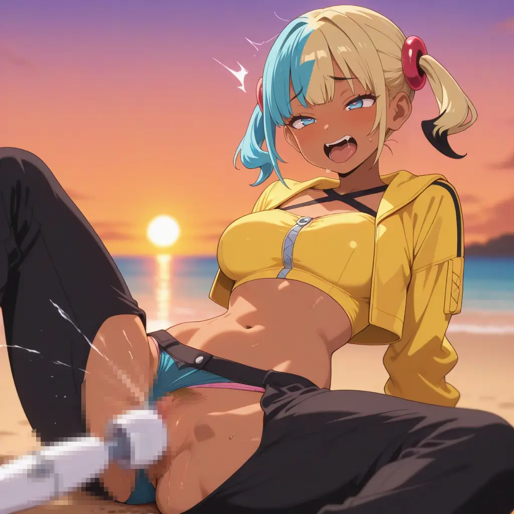 ポケットモンスターのカナリィが潮吹きオナニーするエロ動画7枚目