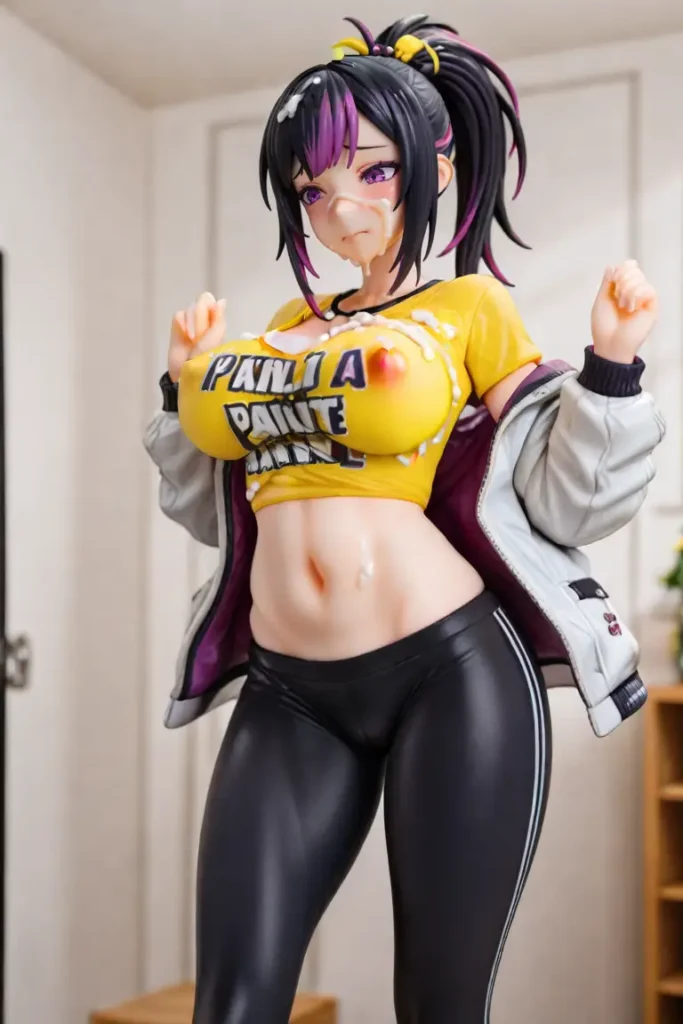 スーパーロボット大戦の月ノ輪フォルテのフィギュアにザーメンぶっかけるエロ画像9枚目