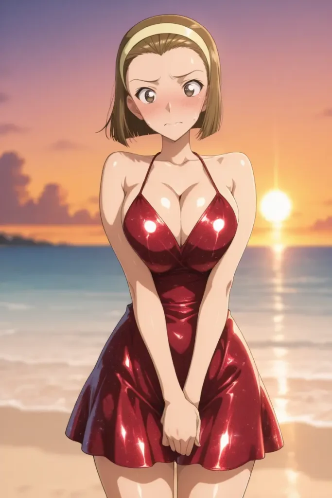 名探偵コナンの鈴木園子がエッチなコスを着るエロ画像102枚目