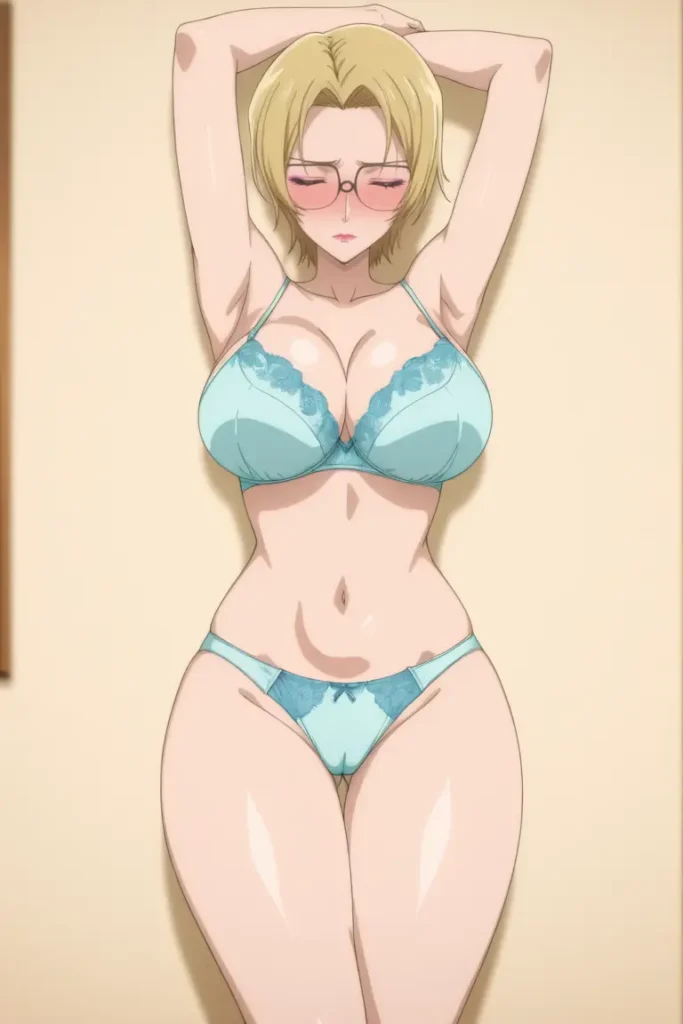 名探偵コナンのジョディ・スターリングがエッチな下着を着るエロ画像107枚目