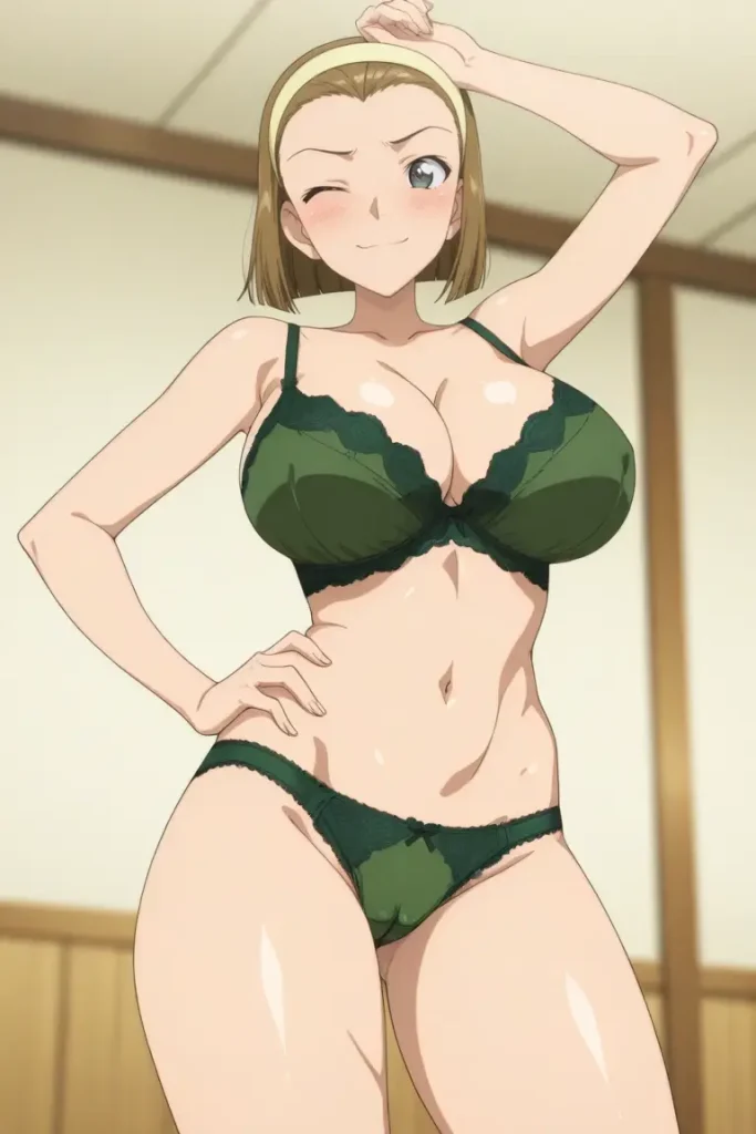 名探偵コナンの鈴木園子がエッチな下着を着るエロ画像121枚目