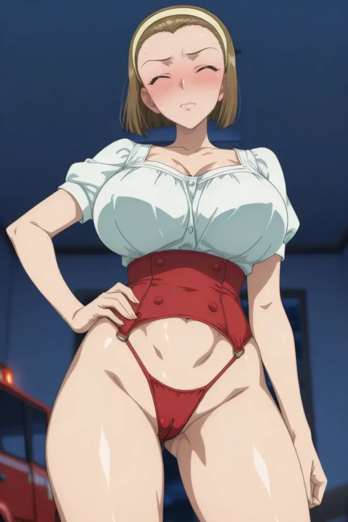 名探偵コナンの鈴木園子がエッチな下着を着るエロ画像136枚目