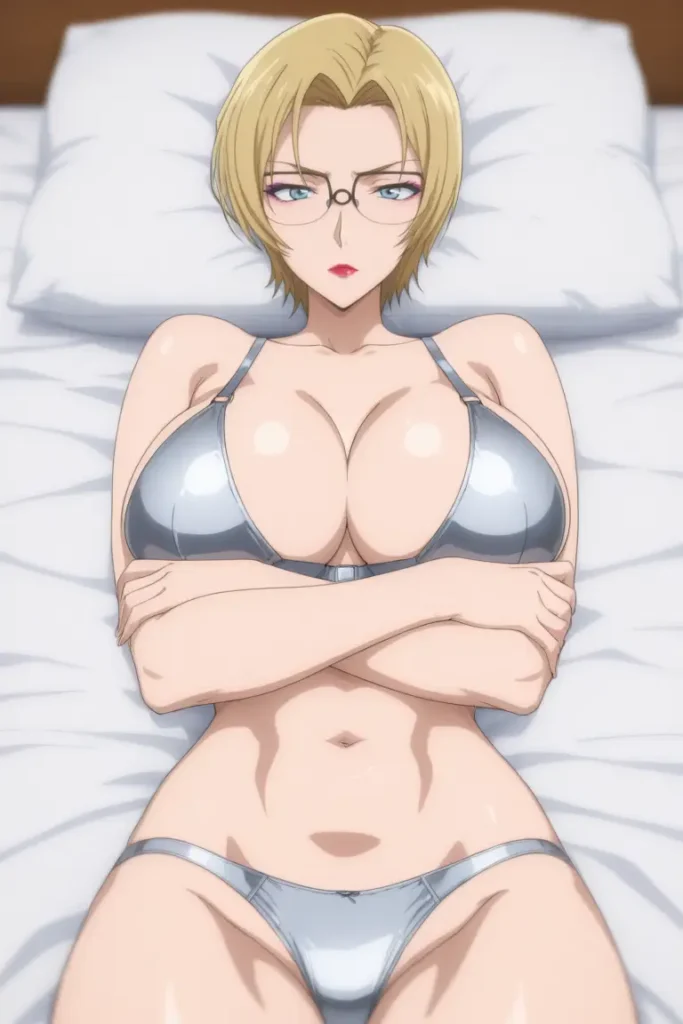 名探偵コナンのジョディ・スターリングがエッチな下着を着るエロ画像140枚目