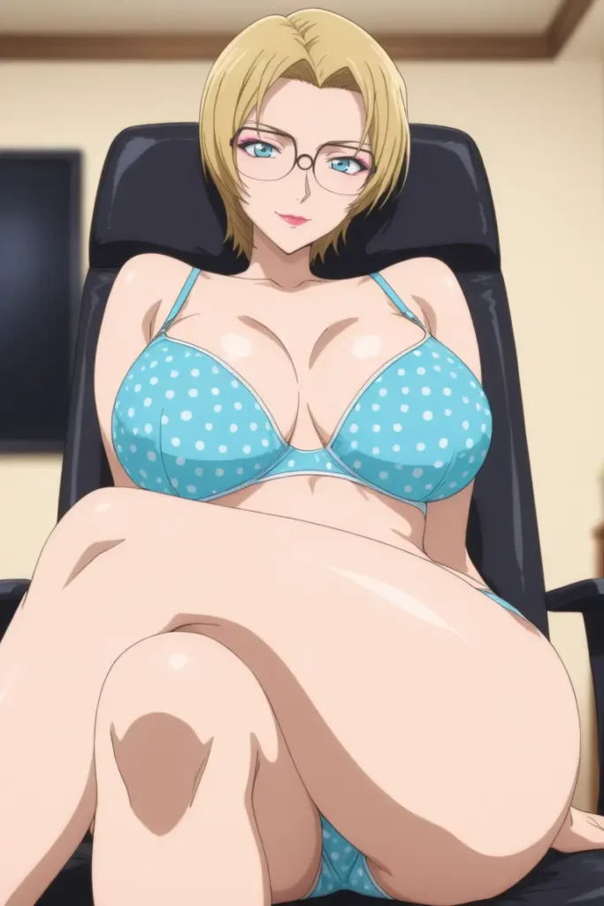 名探偵コナンのジョディ・スターリングがエッチな下着を着るエロ画像143枚目