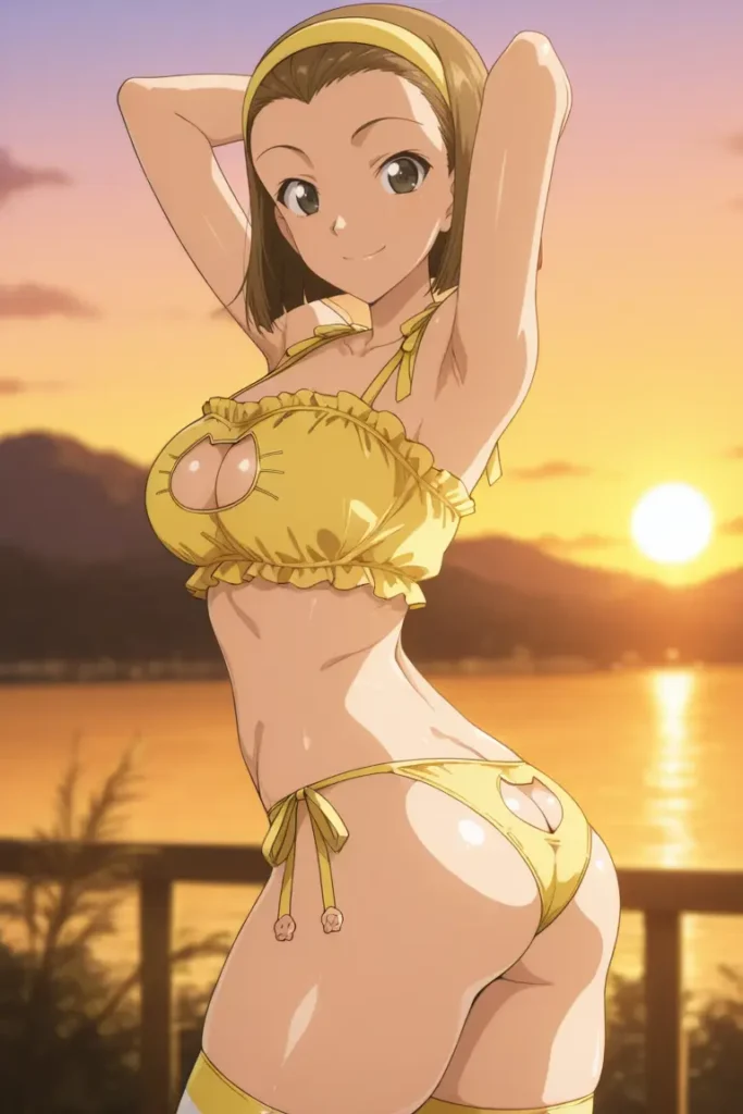 名探偵コナンの鈴木園子がエッチなコスを着るエロ画像148枚目