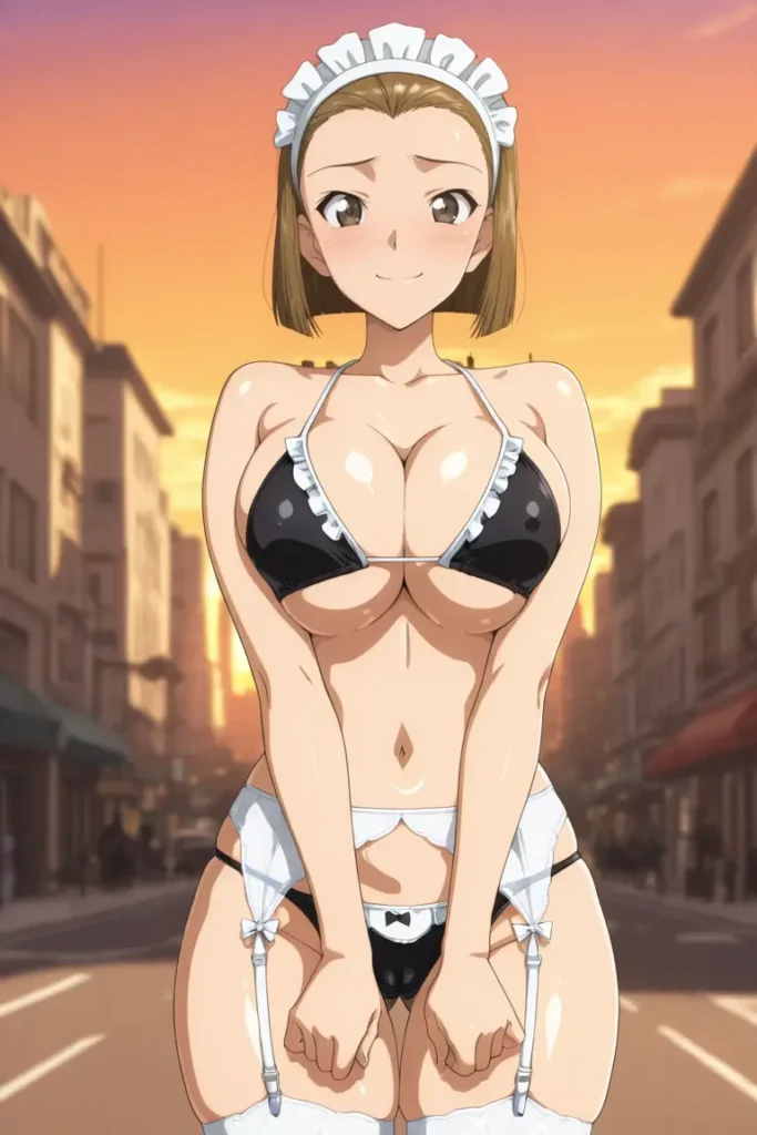 名探偵コナンの鈴木園子がエッチなコスを着るエロ画像170枚目