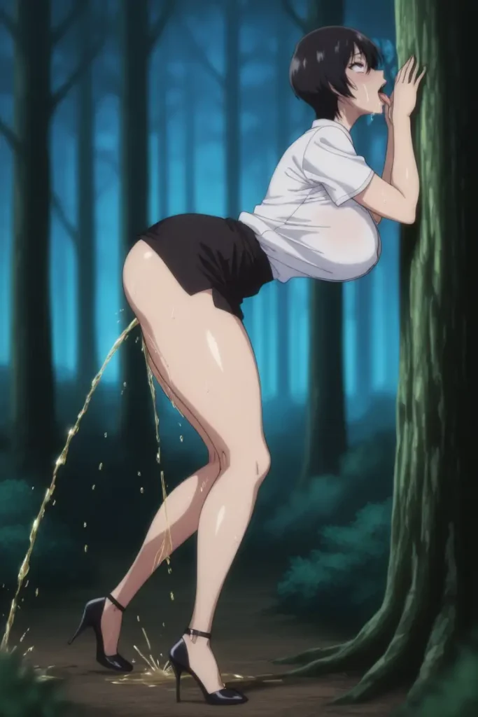 名探偵コナンの佐藤美和子がお漏らしするエロ画像18枚目