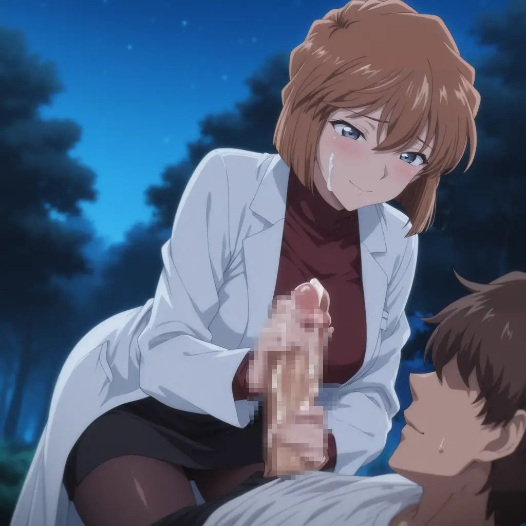 名探偵コナンの灰原哀が体を使ってザーメン抜いてくれるエロ画像21枚目