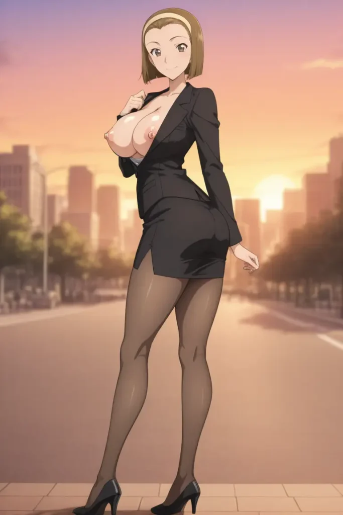 名探偵コナンの鈴木園子がエッチなコスを着るエロ画像22枚目