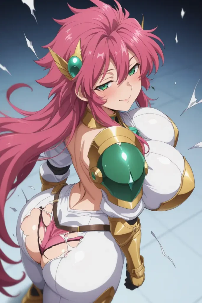 スーパーロボット大戦のヴァルシオーネの服が破けるエロ画像23枚目