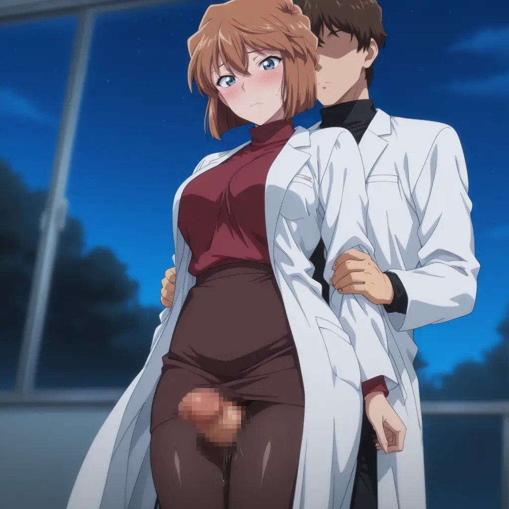 名探偵コナンの灰原哀が体を使ってザーメン抜いてくれるエロ画像25枚目