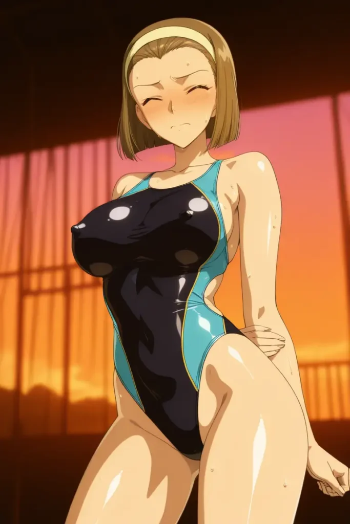 名探偵コナンの鈴木園子がエッチなコスを着るエロ画像27枚目