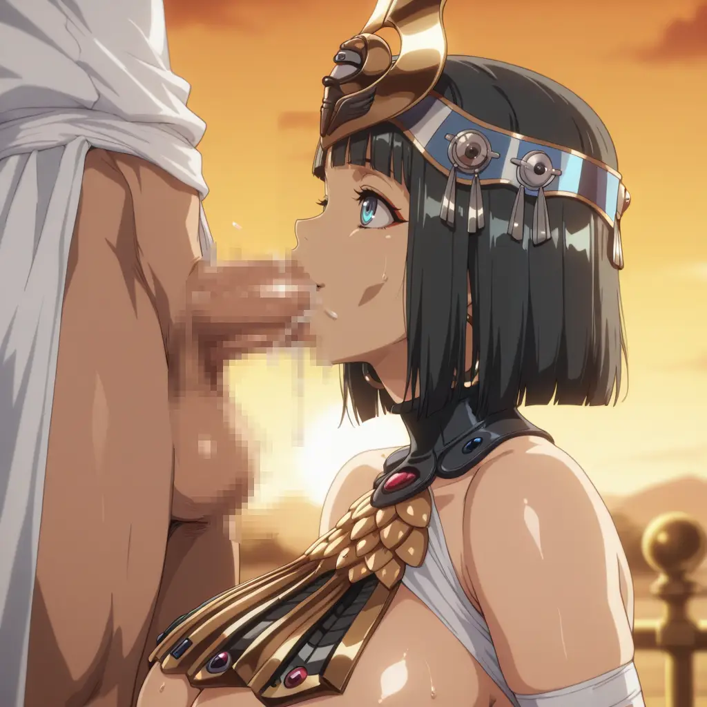 クイーンズブレイドのメナスがザーメン抜きまくるエロ画像28枚目