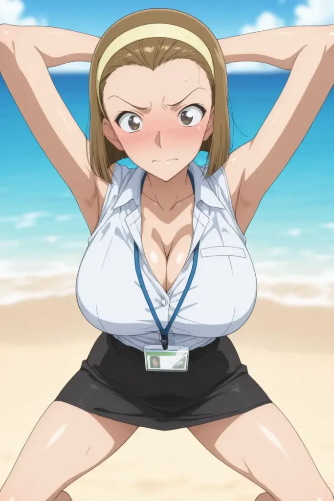 名探偵コナンの鈴木園子がエッチなコスを着るエロ画像29枚目