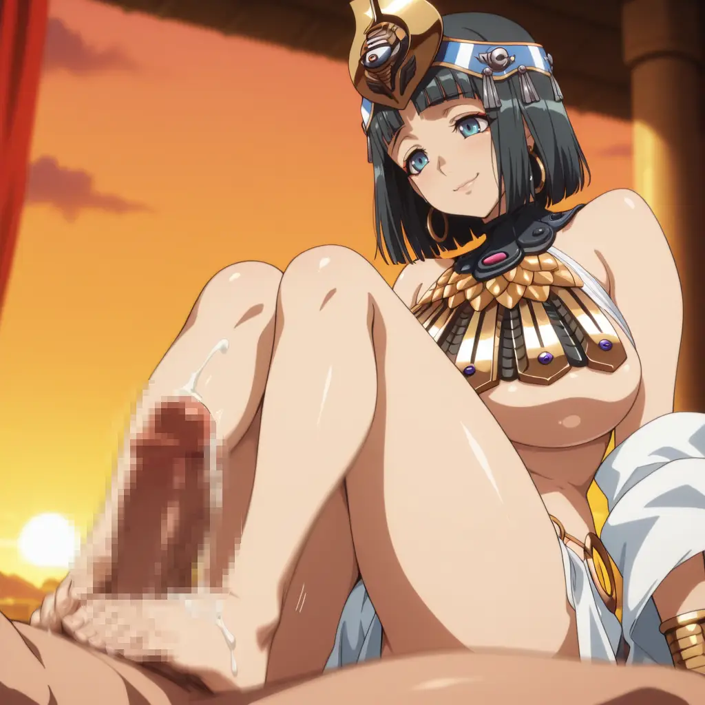 クイーンズブレイドのメナスがザーメン抜きまくるエロ画像33枚目