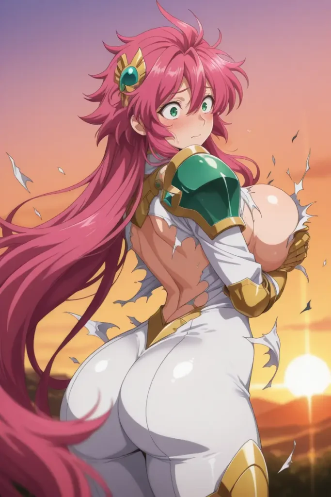 スーパーロボット大戦のヴァルシオーネの服が破けるエロ画像34枚目