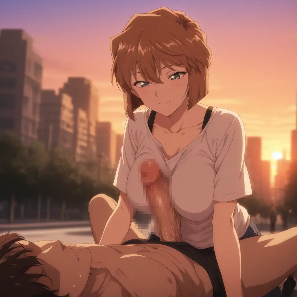 名探偵コナンの灰原哀が体を使ってザーメン抜いてくれるエロ画像36枚目