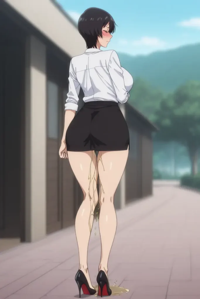 名探偵コナンの佐藤美和子がお漏らしするエロ画像37枚目