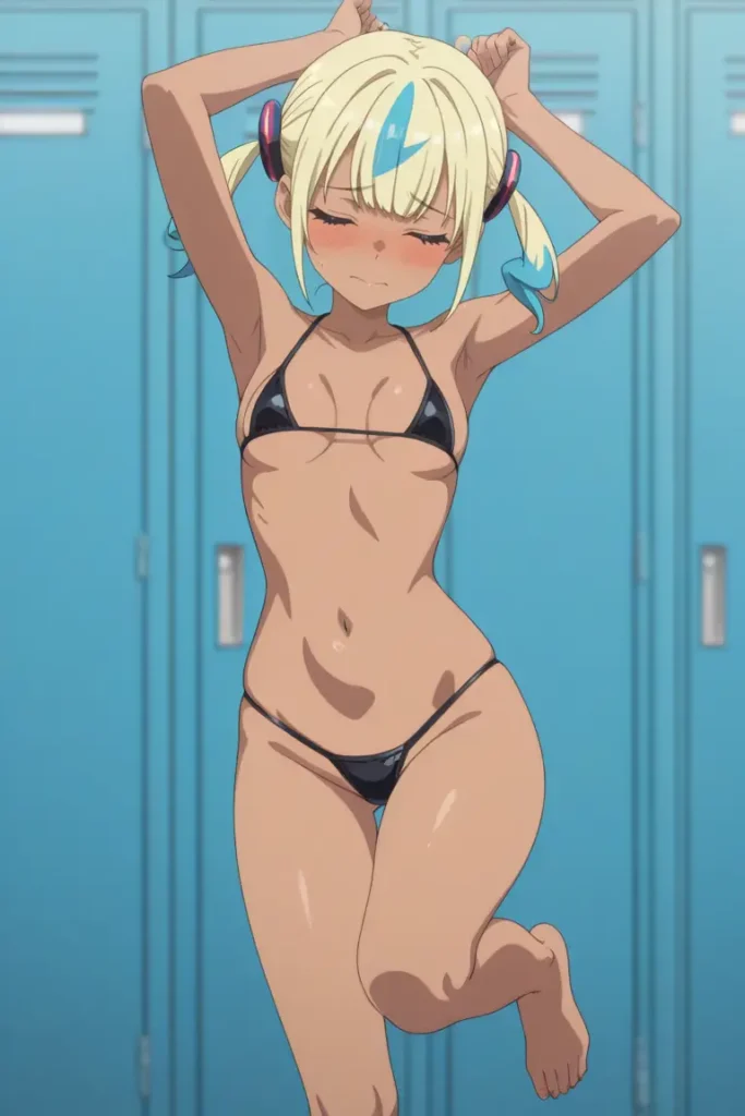 ポケットモンスターのカナリィがエッチな水着を着るエロ画像40枚目