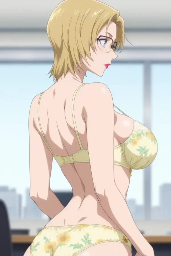 名探偵コナンのジョディ・スターリングがエッチな下着を着るエロ画像40枚目