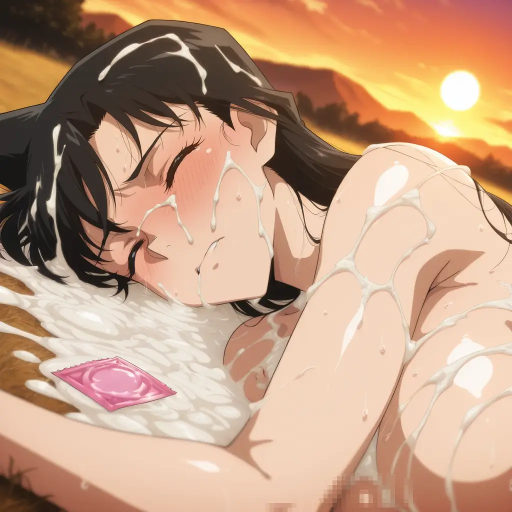 名探偵コナンの毛利蘭に精子をぶっかけるエロ画像50枚目