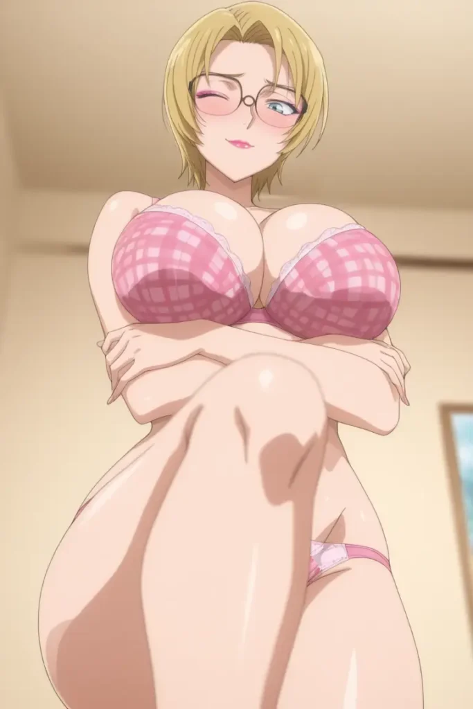 名探偵コナンのジョディ・スターリングがエッチな下着を着るエロ画像57枚目