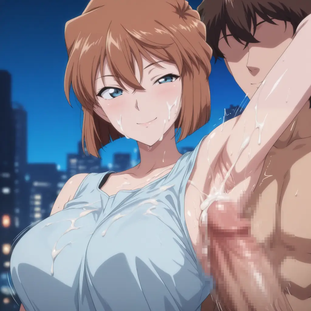 名探偵コナンの灰原哀が体を使ってザーメン抜いてくれるエロ画像58枚目