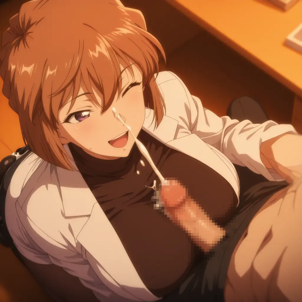 名探偵コナンの灰原哀が体を使ってザーメン抜いてくれるエロ画像60枚目