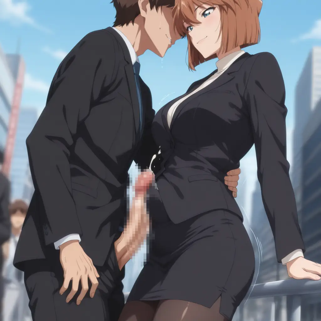 名探偵コナンの灰原哀が体を使ってザーメン抜いてくれるエロ画像61枚目