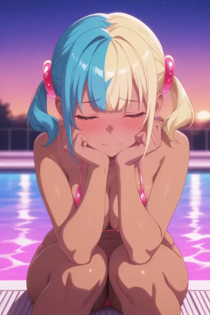 ポケットモンスターのカナリィがエッチな水着を着るエロ画像65枚目