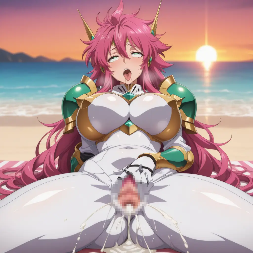 スーパーロボット大戦のヴァルシオーネが潮吹きオナニーするエロ画像65枚目