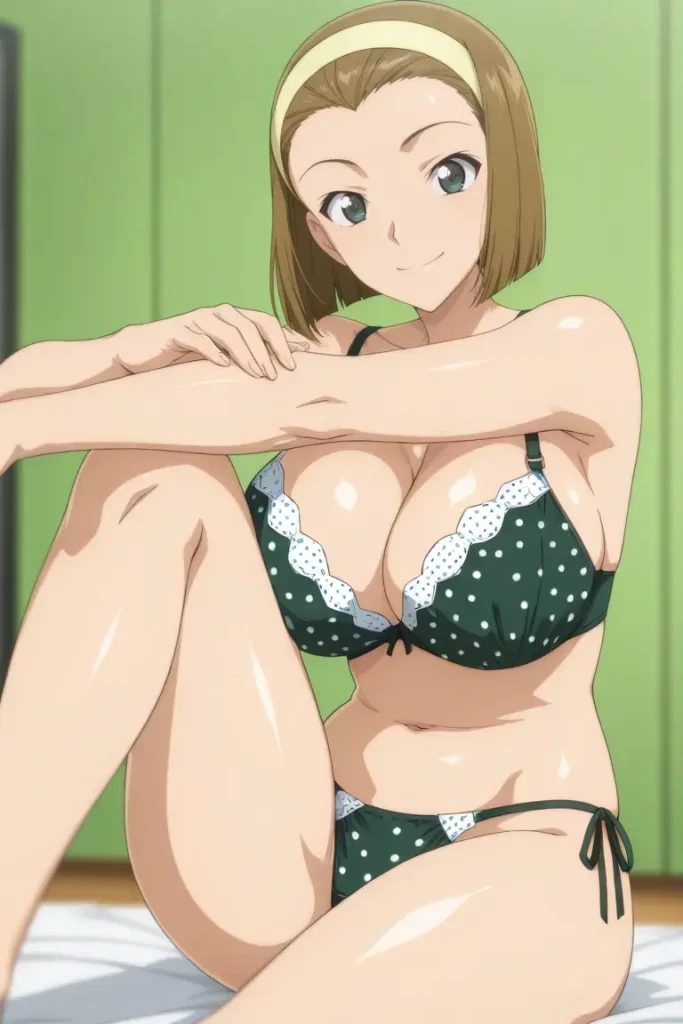 名探偵コナンの鈴木園子がエッチな下着を着るエロ画像73枚目