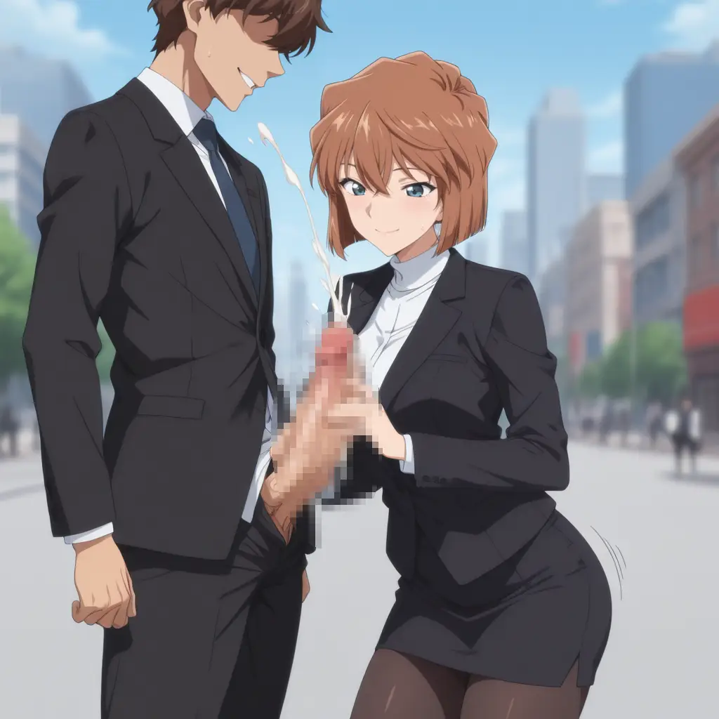 名探偵コナンの灰原哀が体を使ってザーメン抜いてくれるエロ画像76枚目