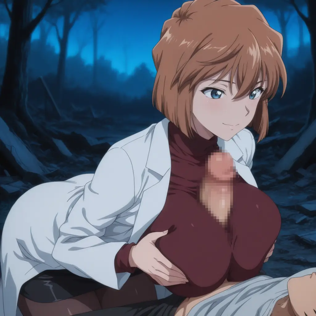 名探偵コナンの灰原哀が体を使ってザーメン抜いてくれるエロ画像78枚目