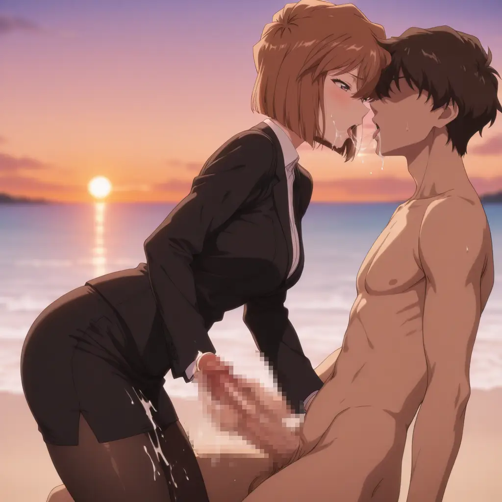 名探偵コナンの灰原哀が体を使ってザーメン抜いてくれるエロ画像79枚目