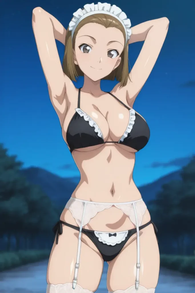 名探偵コナンの鈴木園子がエッチなコスを着るエロ画像83枚目