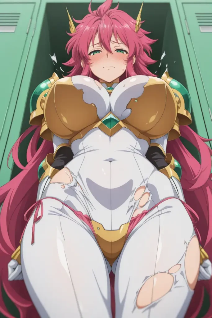 スーパーロボット大戦のヴァルシオーネの服が破けるエロ画像85枚目