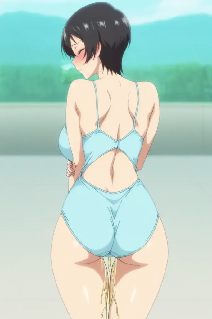 名探偵コナンの佐藤美和子がお漏らしするエロ画像88枚目