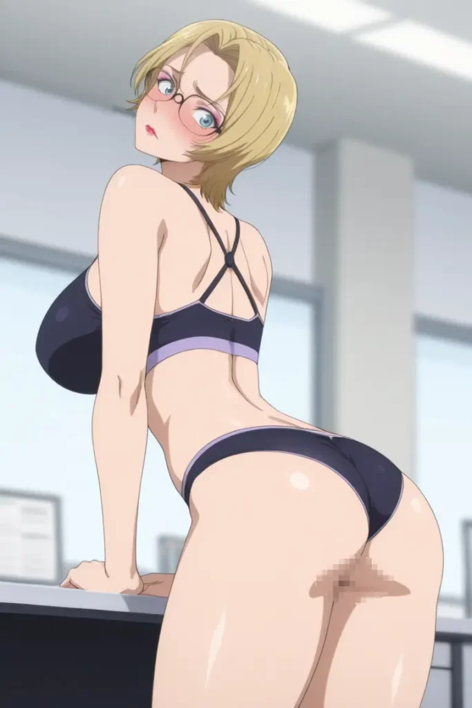 名探偵コナンのジョディ・スターリングがエッチな下着を着るエロ画像89枚目