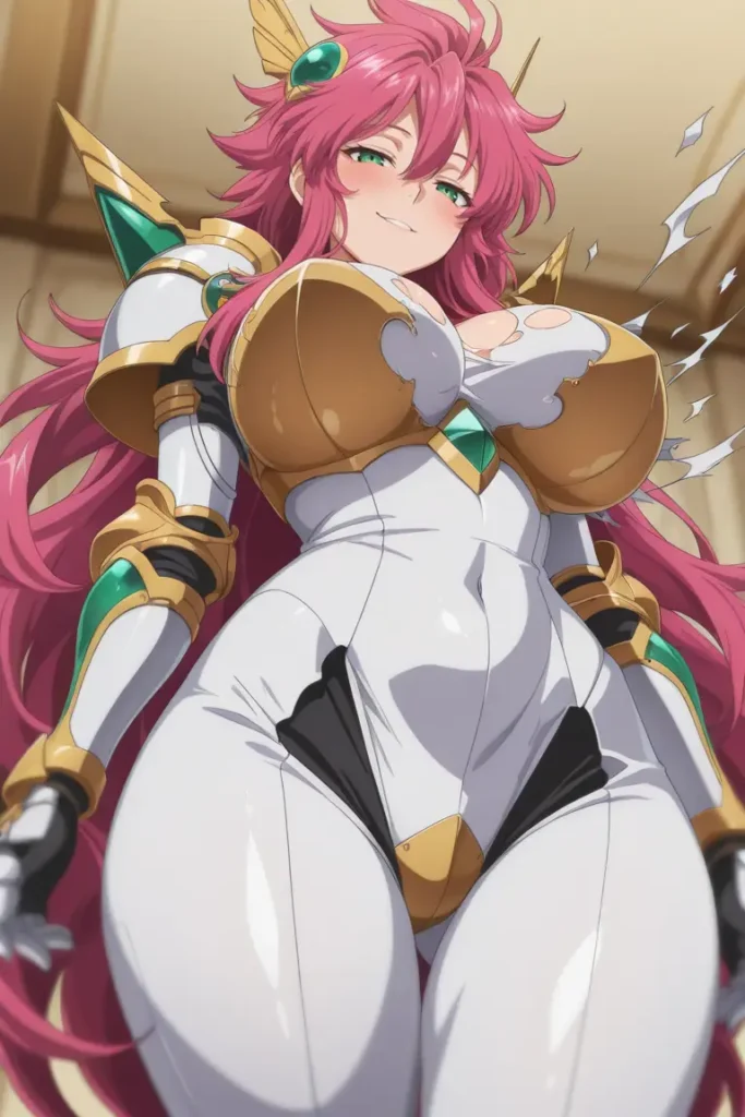 スーパーロボット大戦のヴァルシオーネの服が破けるエロ画像96枚目