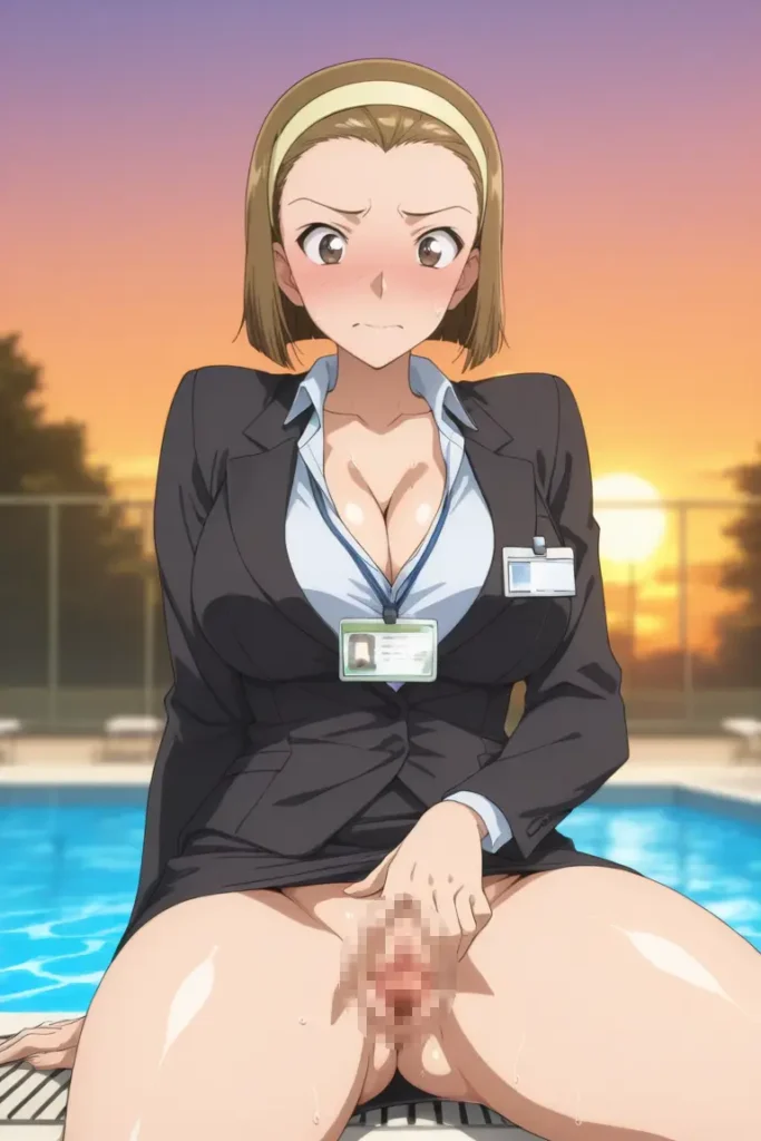 名探偵コナンの鈴木園子がエッチなコスを着るエロ画像98枚目