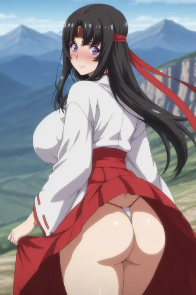 クイーンズブレイドのトモエのパンチラエロ画像12枚目